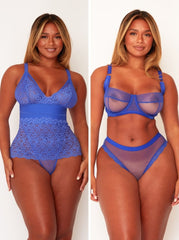 Tutti Threesome : Cobalt Blue