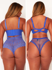 Tutti Threesome : Cobalt Blue