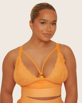 Gia Bralette : Sunburst Orange