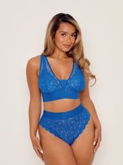 Hallie Bralette : Dazzling Blue