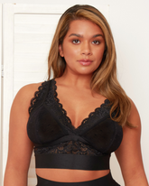 Francine Bralette : Midnight Black