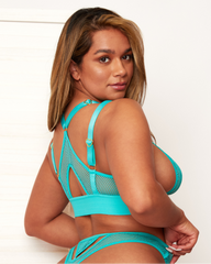 Paloma Bralette : Atlantis Green