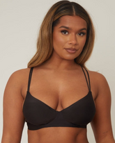 Frankie Bralette : Jet Black