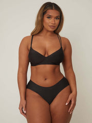 Frankie Bralette & Brief Set : Jet Black