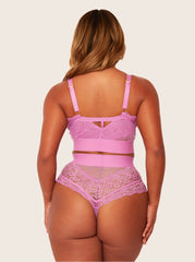Gia Bralette & Brief Set : Pillow Purple