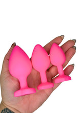 BP Loveheart Trio : Vibrant Pink