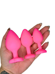 BP Loveheart Trio : Vibrant Pink