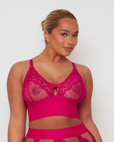 Victoria Bralette : Very Cherry