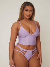 Bobby Bralette & Brief Set : Lush Lavender