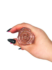 Flower Power : Pink Glass