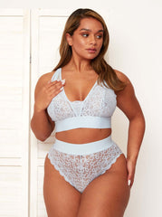 Hallie Bralette & Brief Set : Ballad Blue