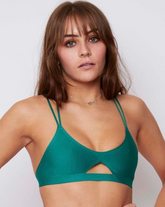 Harley Bralette : Forest Green