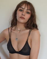 Indie Bralette : Jet Black