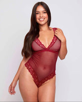 Madison Bodysuit : Claret Rose