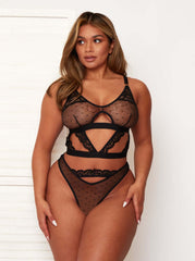 Shelby Bralette & Brief Set : Midnight Black