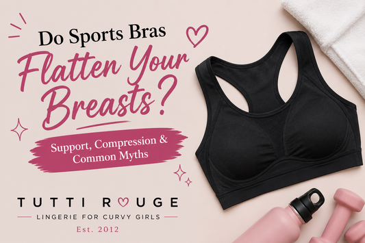 Do Sports Bras Flatten Your Breasts? Support, Compression & Common Myths | Tutti Rouge