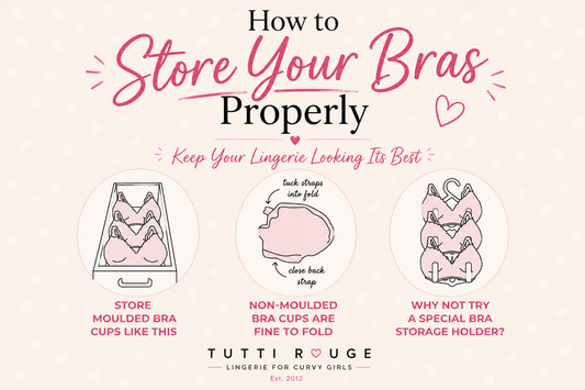 How to Store Your Bras Properly - Keep Your Lingerie Looking Its Best | Tutti Rouge