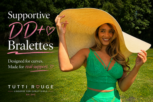 Supportive DD+ Bralettes | Tutti Rouge