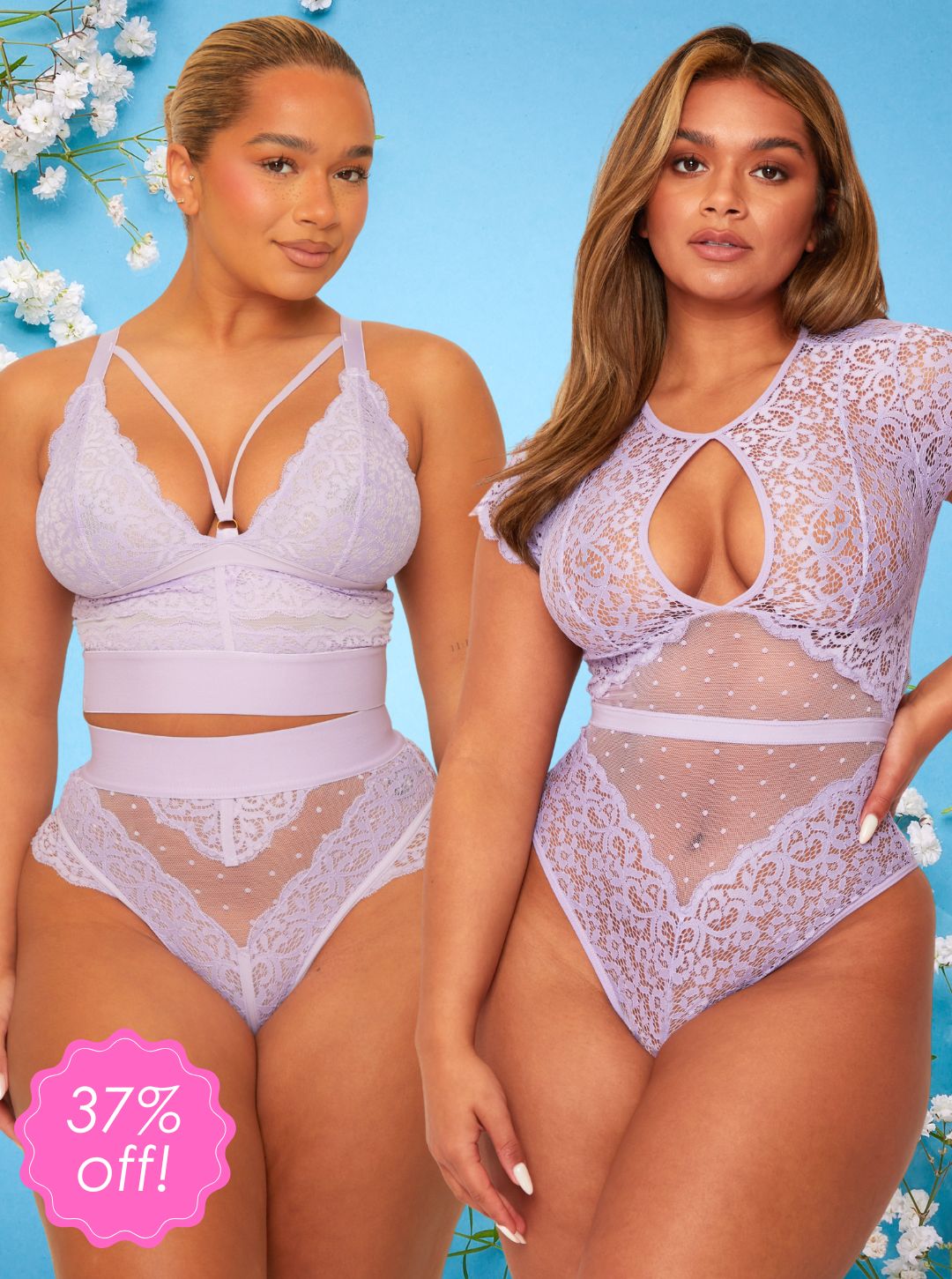 Tutti Threesome : Soft Lavender