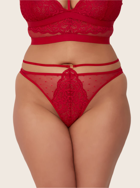 Brooke Set : Raspberry Red