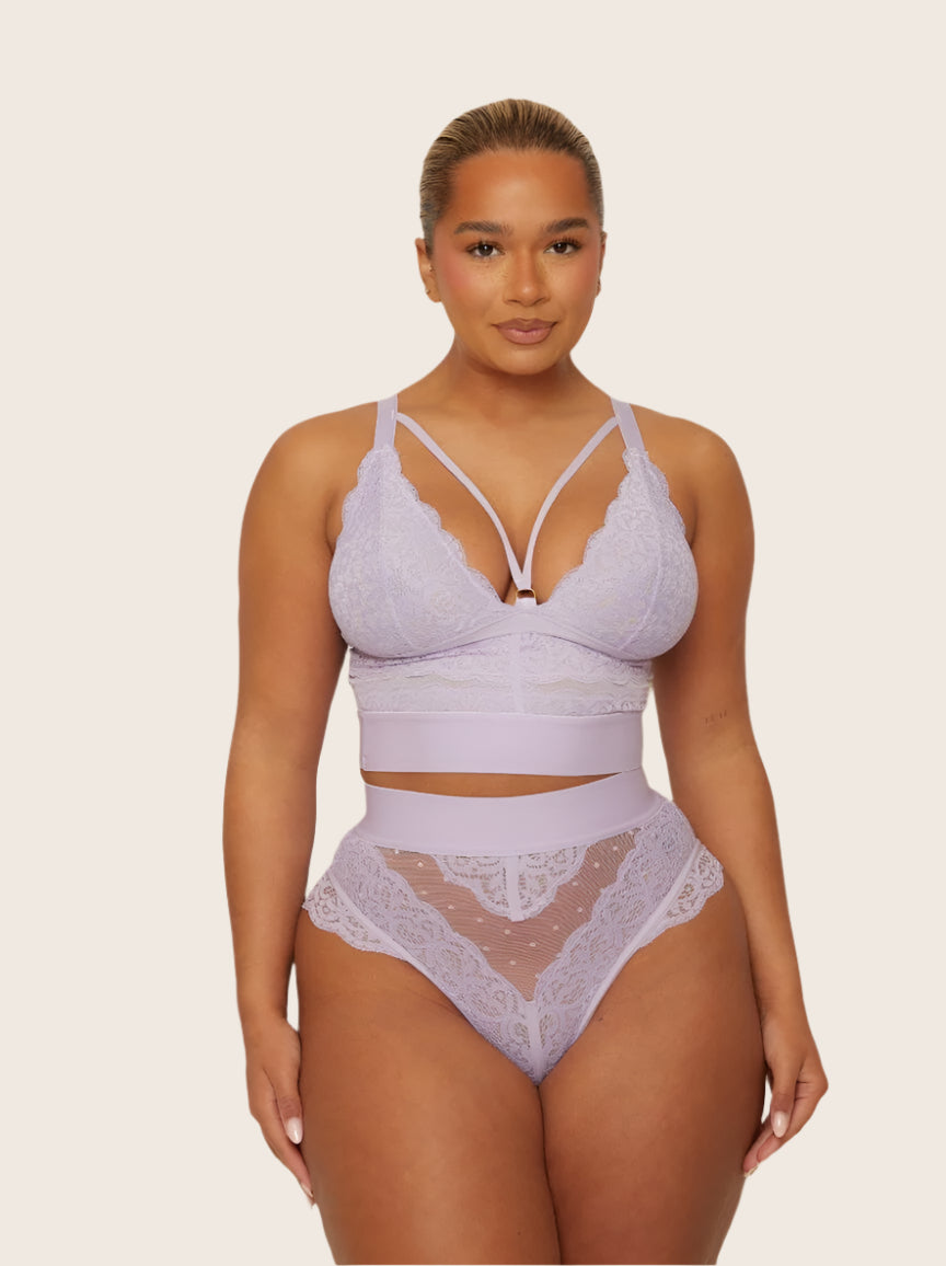 Gia Bralette : Soft Lavender