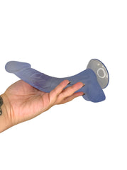Frosted Blue Silicone Toy from Brand X Intimates 