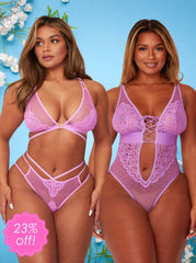 Tutti Threesome : Amethyst Violet