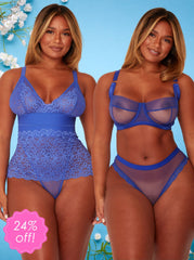 Tutti Threesome : Cobalt Blue