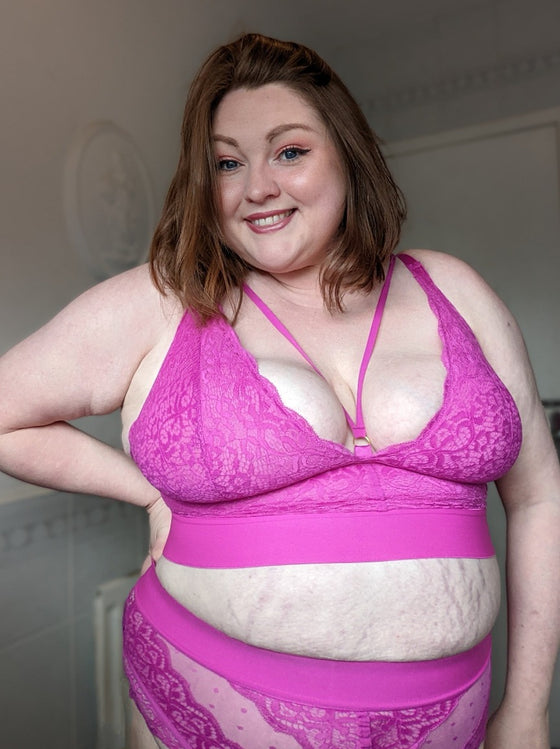 Gia Bralette : Vibrant Purple