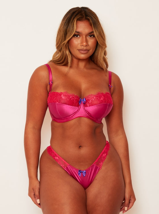 Kitty Bra : Magenta Rose