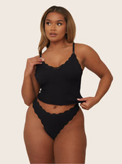 Seamfree Tutti Threesome : Jet Black