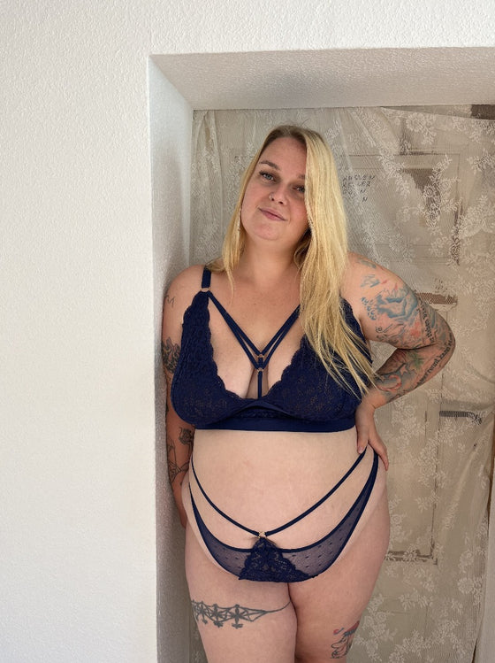 Brooke Bralette : Oceanic Blue
