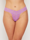 Celeste amethyst sexy lace thong