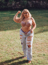 EZ-T stunning dusky mink wired bra