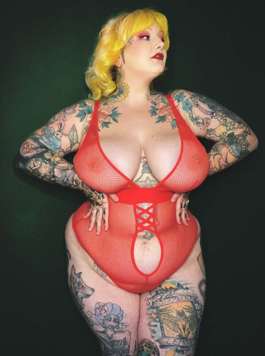 Firecracker Bodysuit : Ruby Red