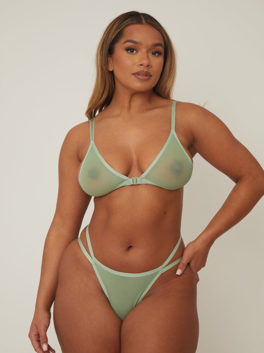 Basil Terry Bralette main image 0