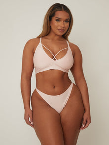  Remi Bralette : Lotus Pink