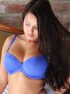 EZ-T supportive bra in dazzling blue